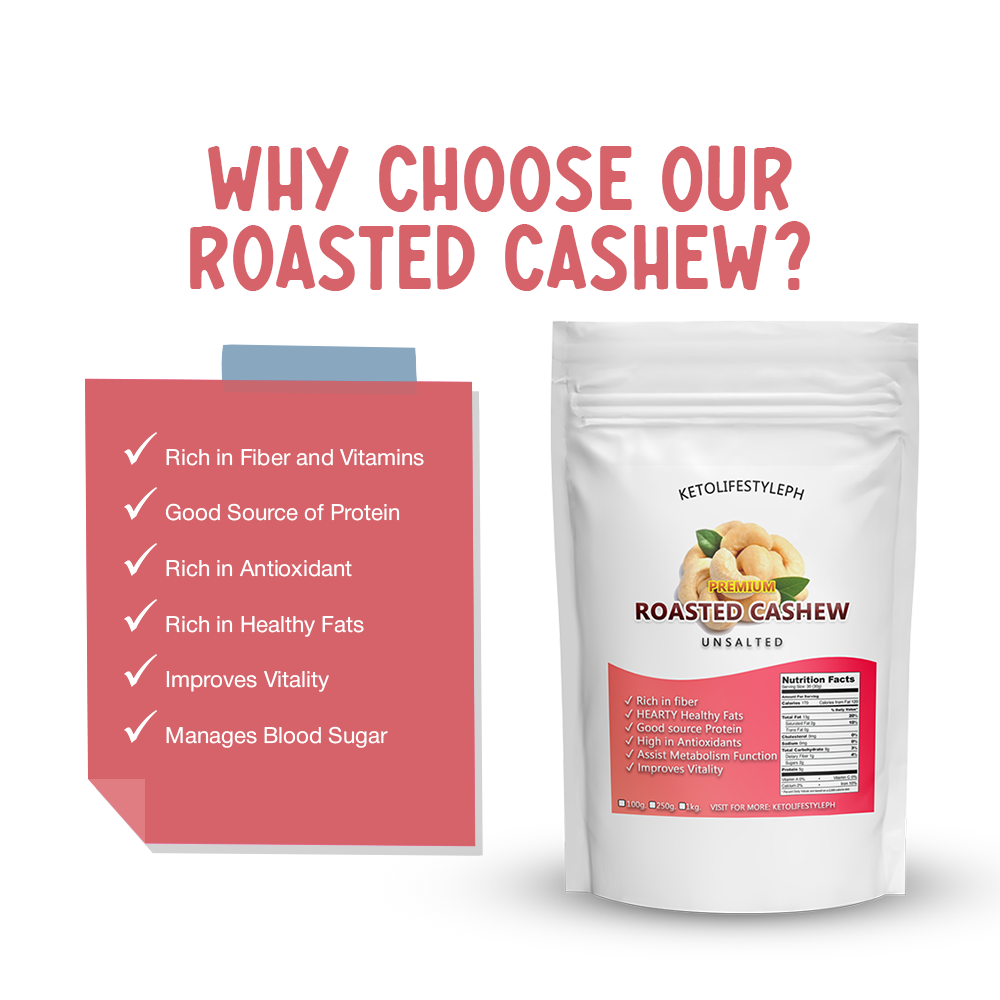 Premium Roasted Cashew (Unsalted)