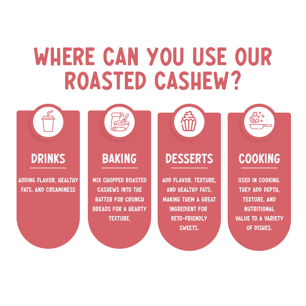 Premium Roasted Cashew (Unsalted)