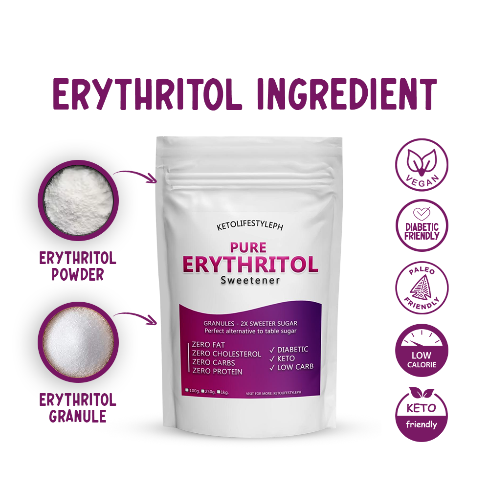 Pure Erythritol Powder & Granules Sweetener