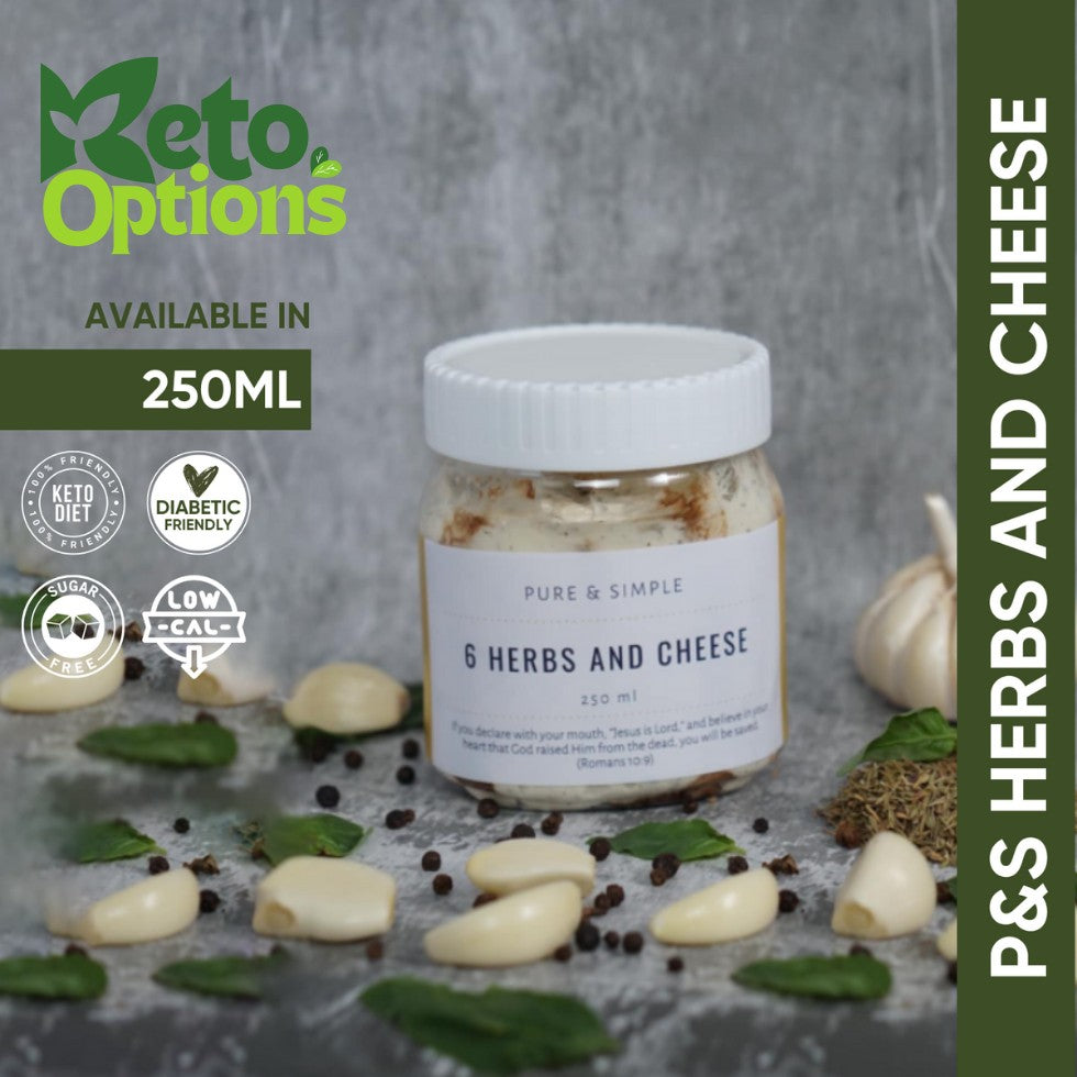 Keto Spreads, Dip, Salads & Pasta Sauce 250ml