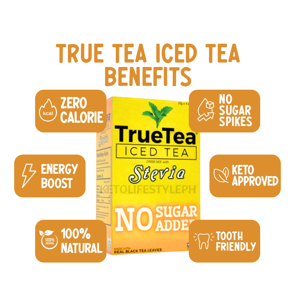 Lemon Iced Tea with Stevia