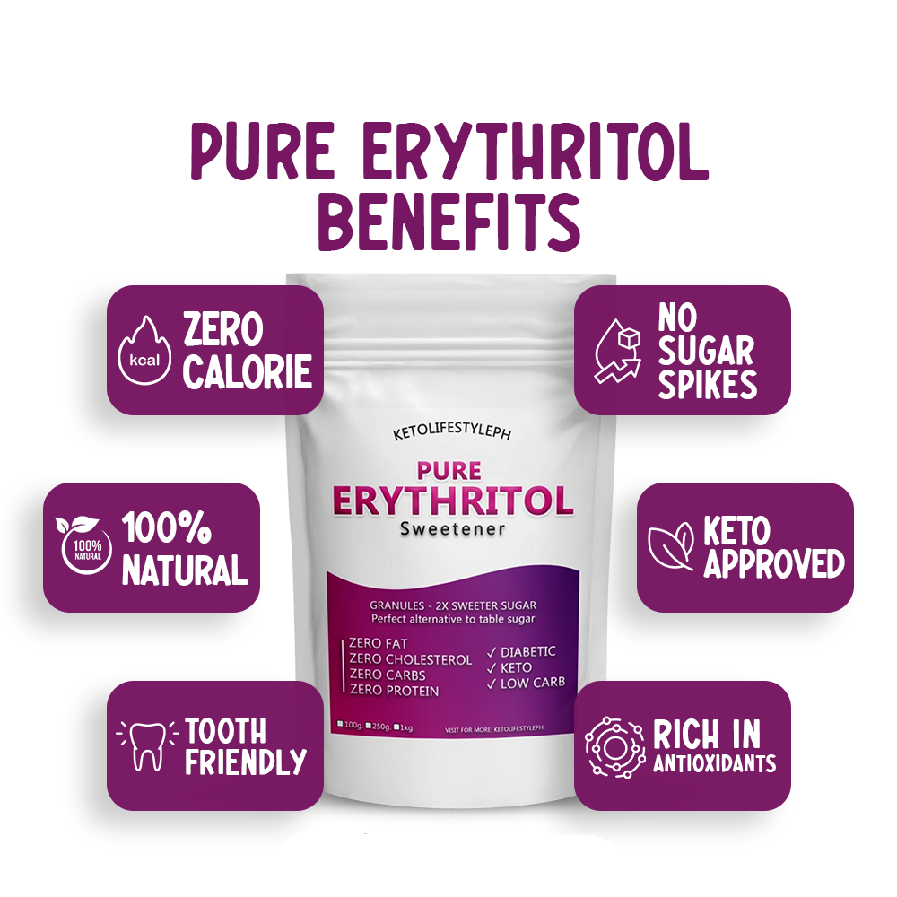 Pure Erythritol Powder & Granules Sweetener