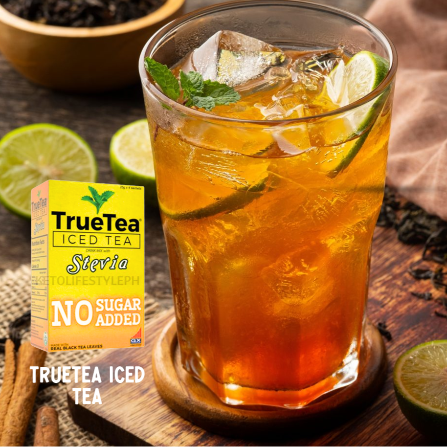 Lemon Iced Tea with Stevia
