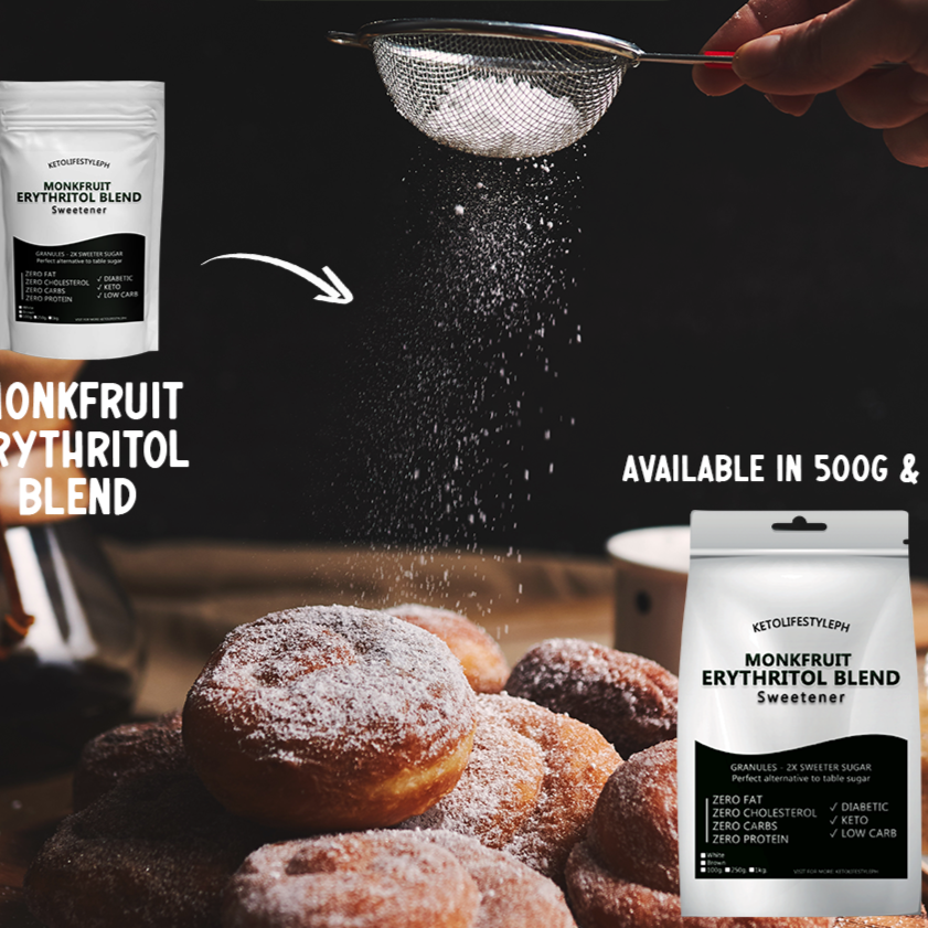 Brown/White MonkFruit Erythritol Blend Sweetener