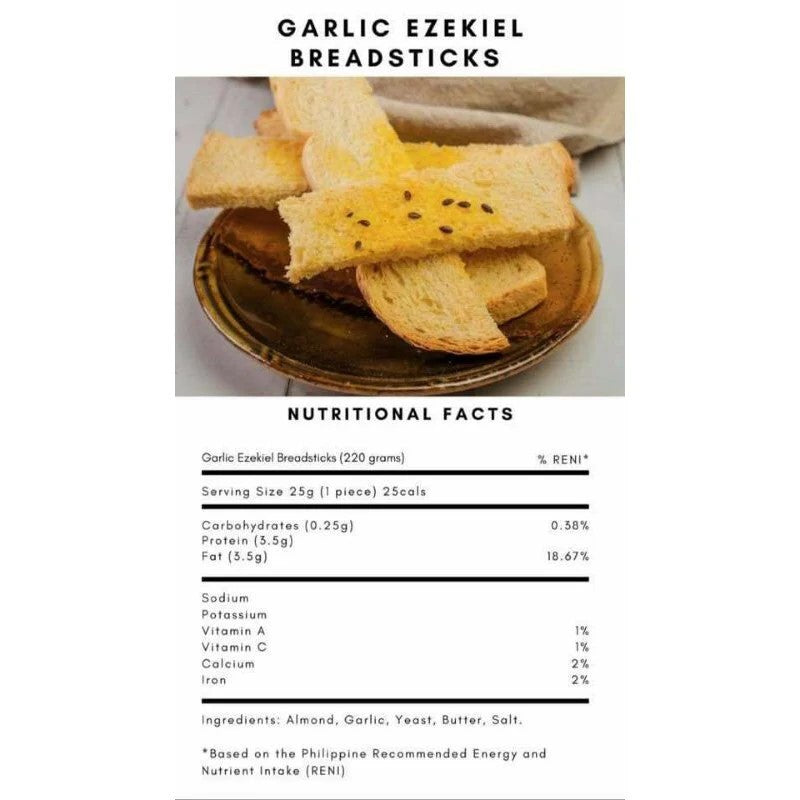 Almond Garlic Bread Sticks 200g