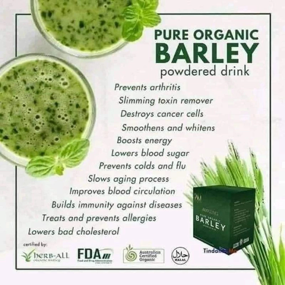 I AM Amazing Pure Organic Barley 10 Sachets