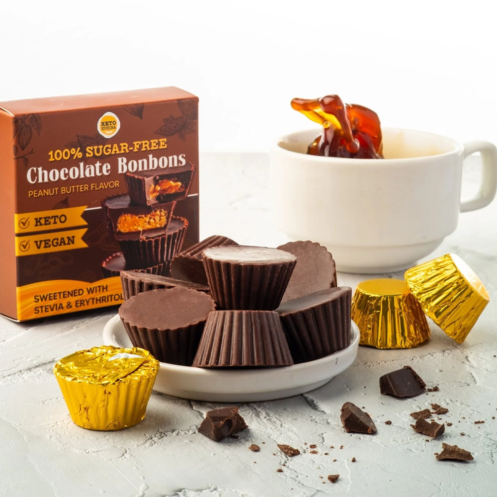 Chocolate Peanut Butter Bonbons (4pcs individually wrapped 70grms)