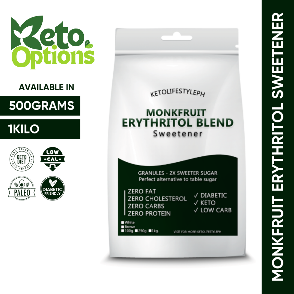 Brown/White MonkFruit Erythritol Blend Sweetener