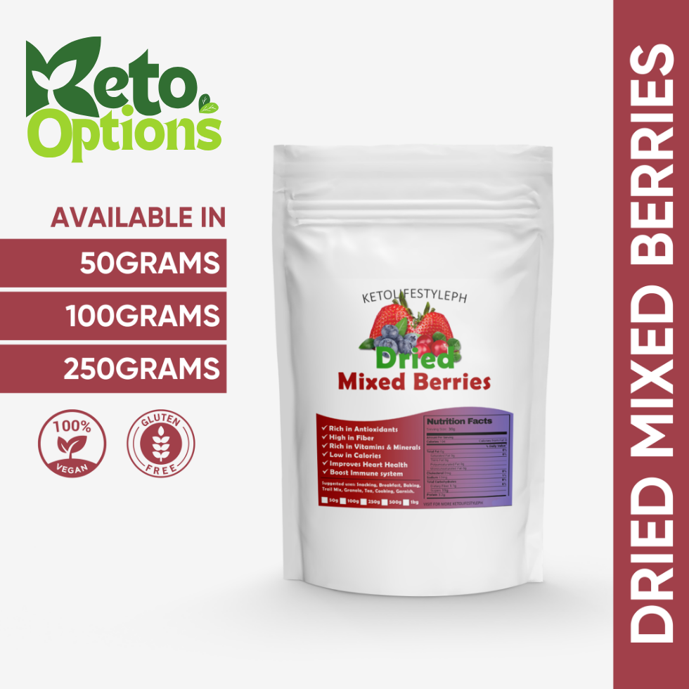 Dried Mixed Berries (Strawberries/Blueberries/Cranberries)