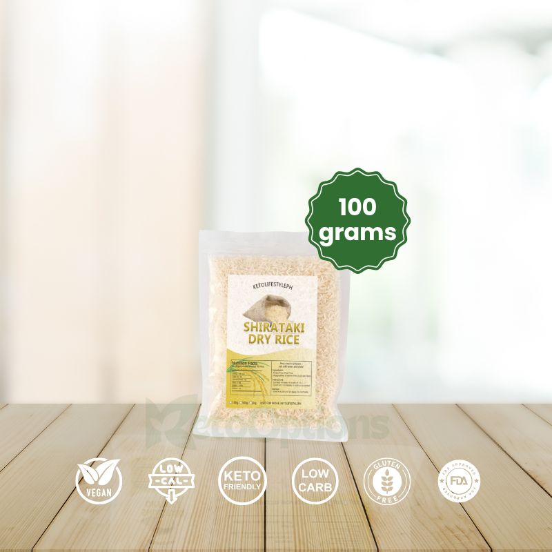 Premium Shirataki Dry Rice (100G & 500G)