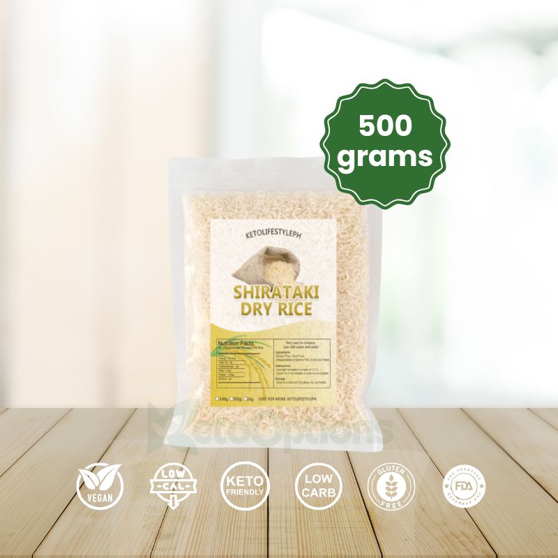 Premium Shirataki Dry Rice (100G & 500G)