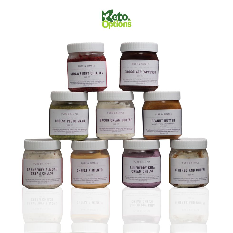 Keto Spreads, Dip, Salads & Pasta Sauce 250ml