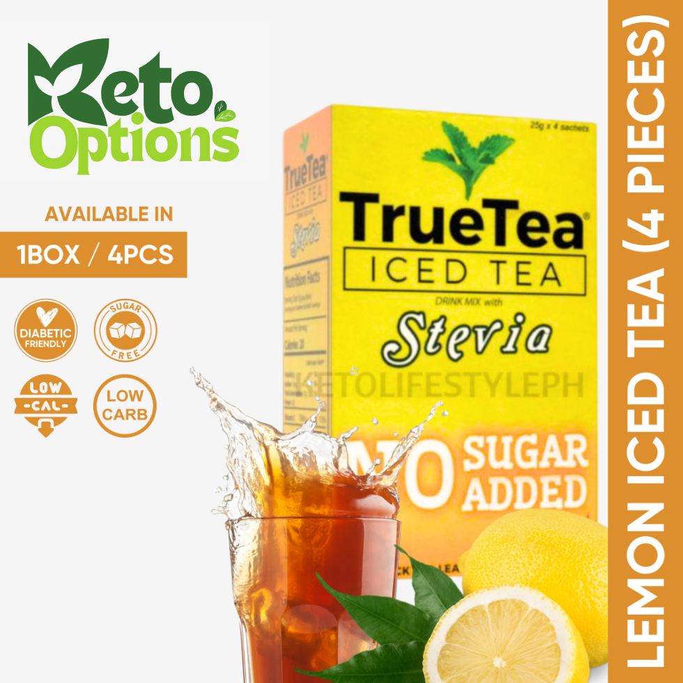 Lemon Iced Tea with Stevia