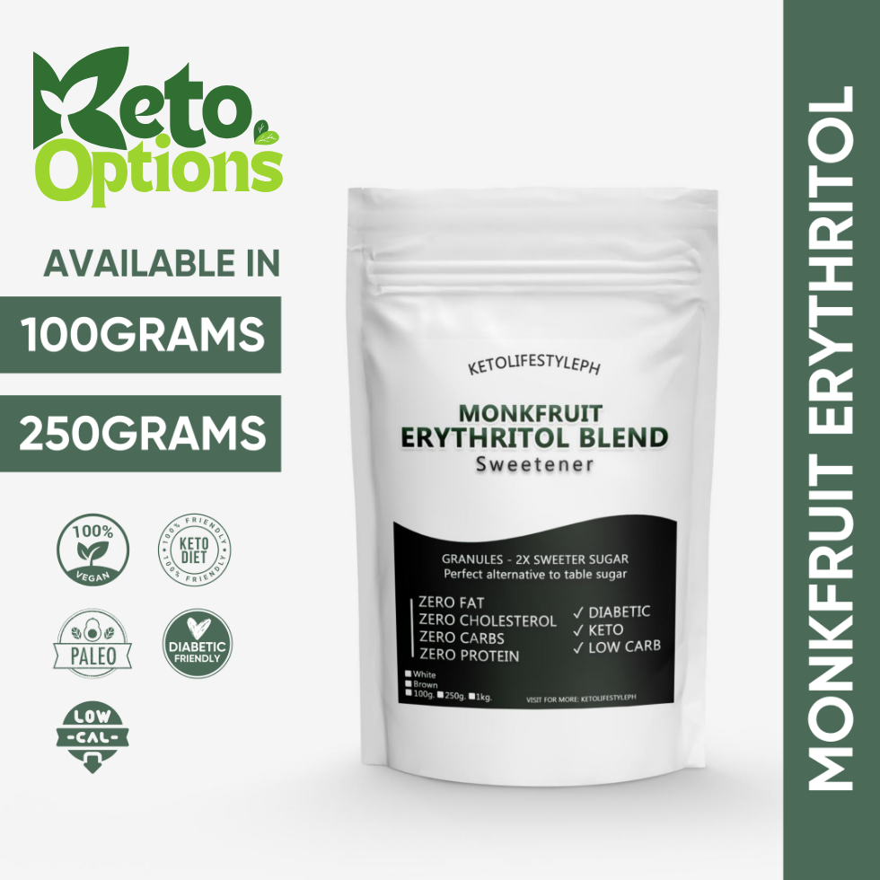 Brown/White MonkFruit Erythritol Blend Sweetener