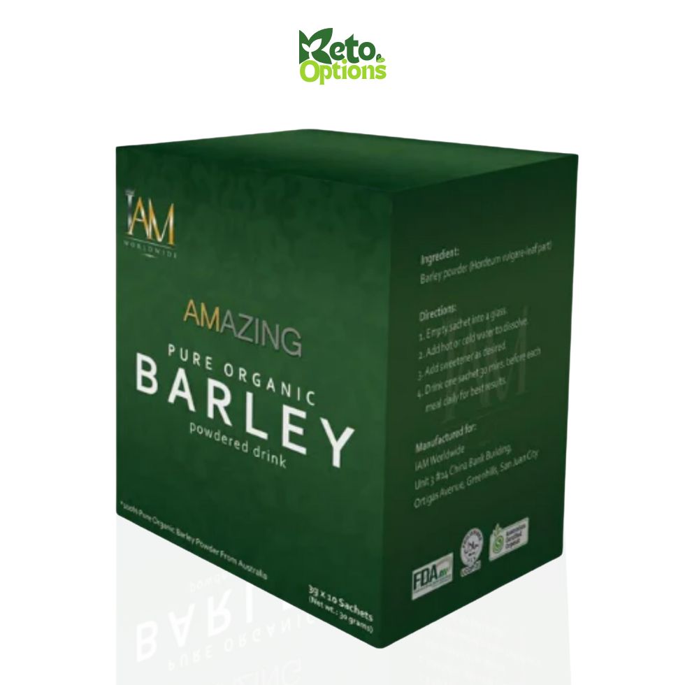 I AM Amazing Pure Organic Barley 10 Sachets