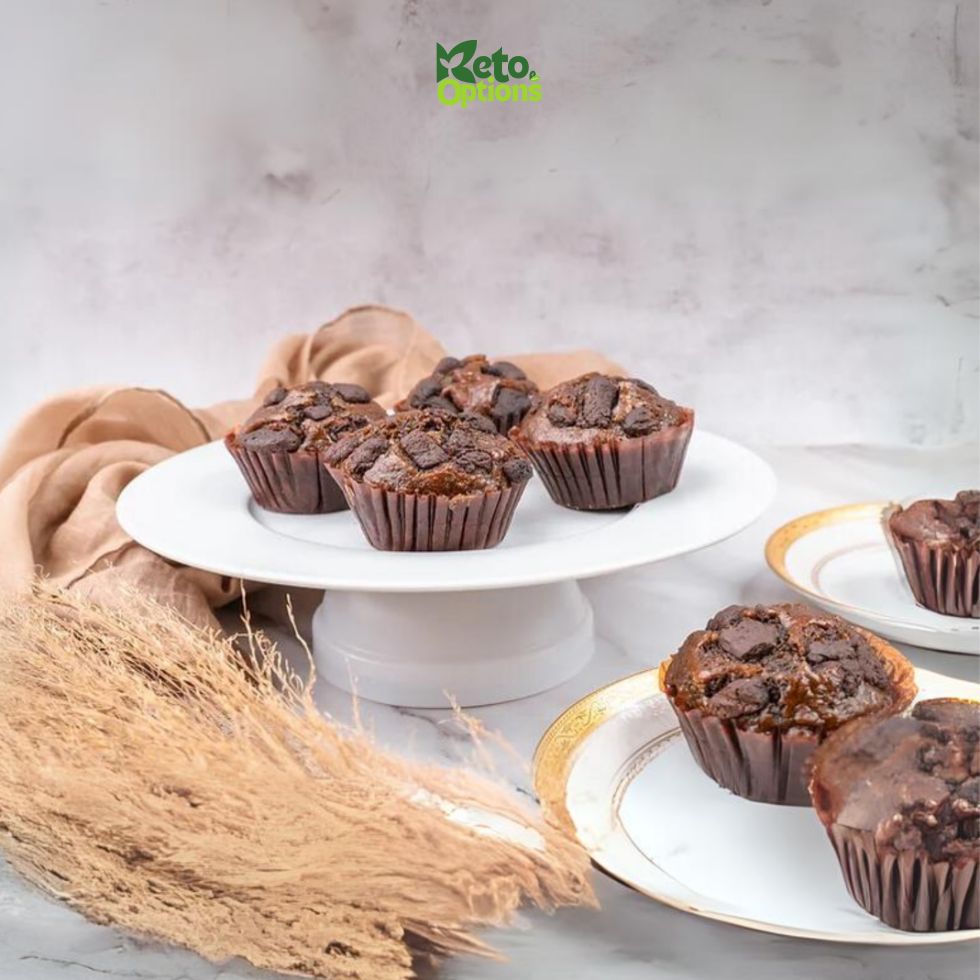 Almond Chocolate Muffins 4pcs