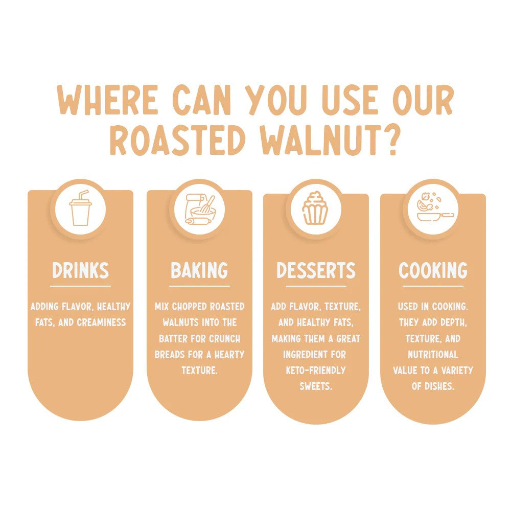 Premium Roasted Walnut (Unsalted)
