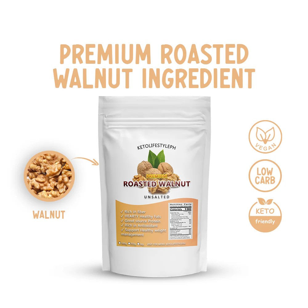 Premium Roasted Walnut (Unsalted)