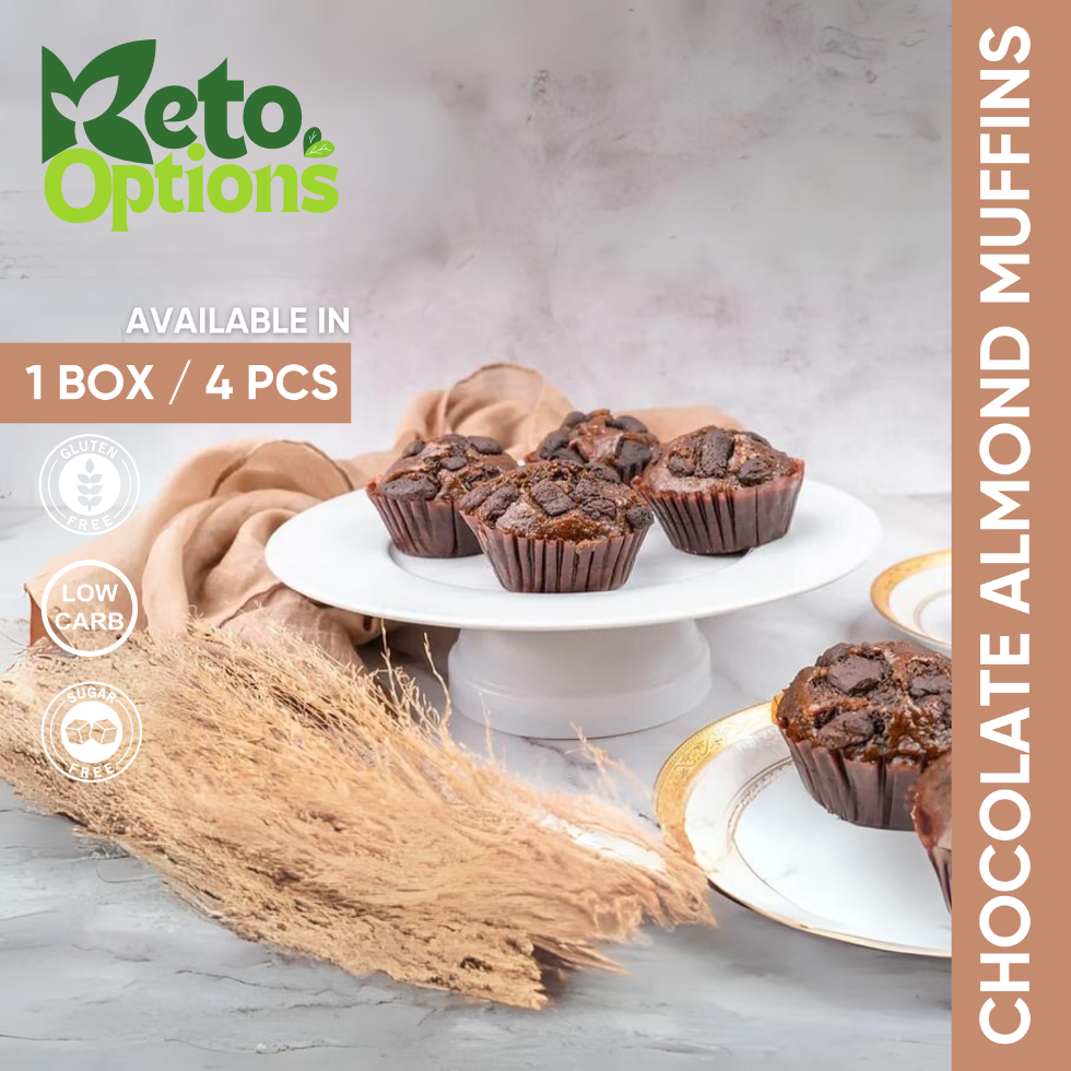 Almond Chocolate Muffins 4pcs