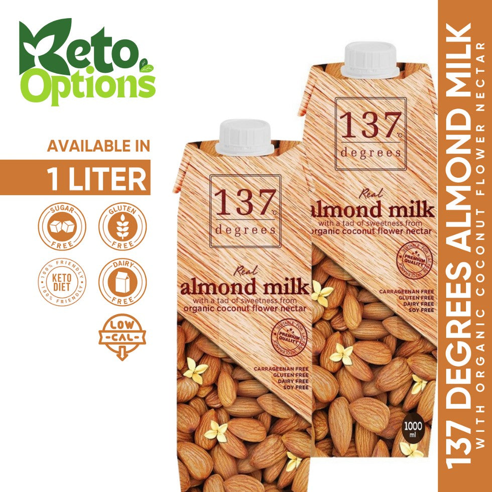 137 degrees Unsweetened Milk 1L