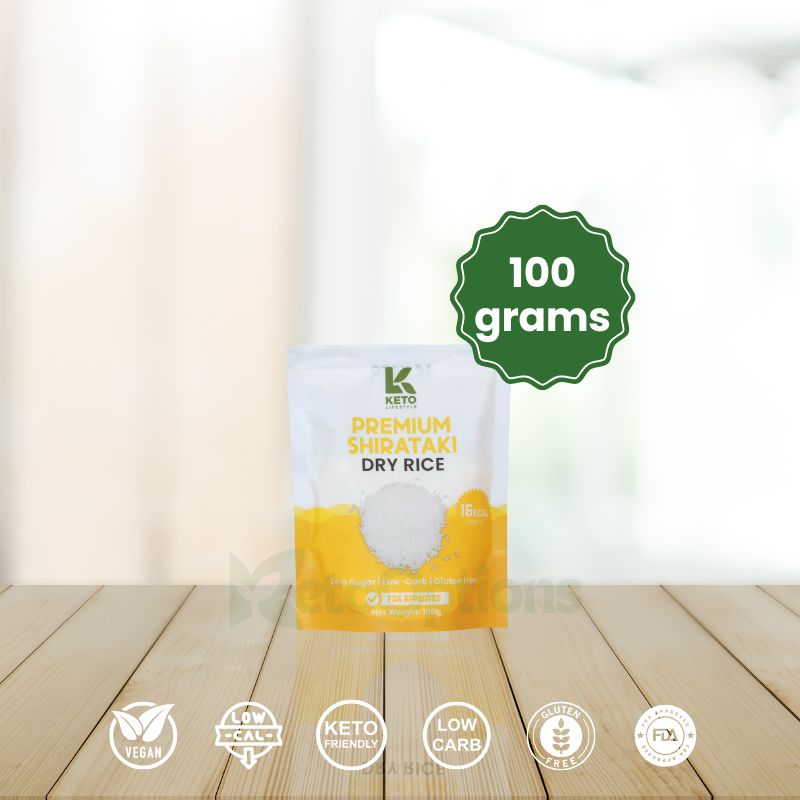 Premium Shirataki Dry Rice (100G & 500G)