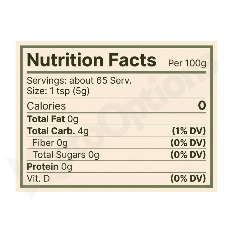 Allulose Syrup - Zero Calorie Sweetener (326g)