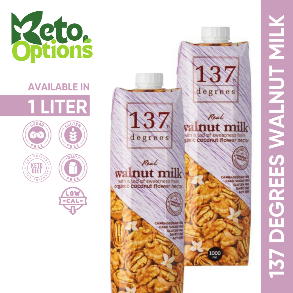 137 degrees Unsweetened Milk 1L