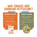 Shirataki Fettucine 200g (Konjac)
