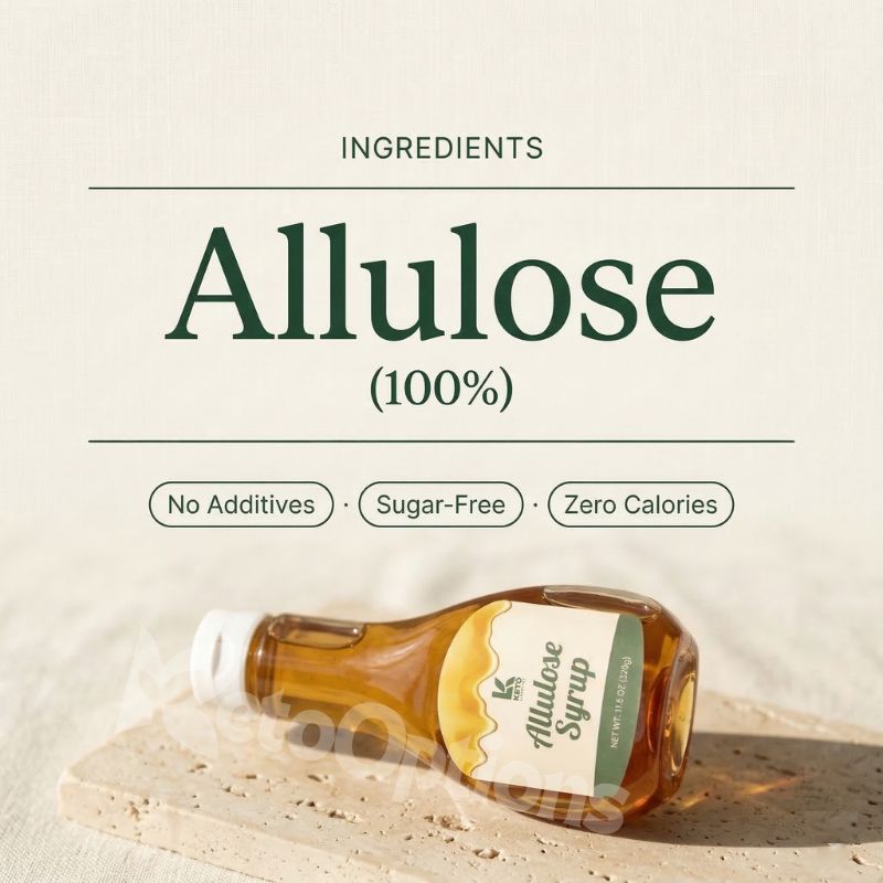 Allulose Syrup - Zero Calorie Sweetener (326g)