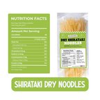 Dry Shirataki Noodles (80g) (Konjac)