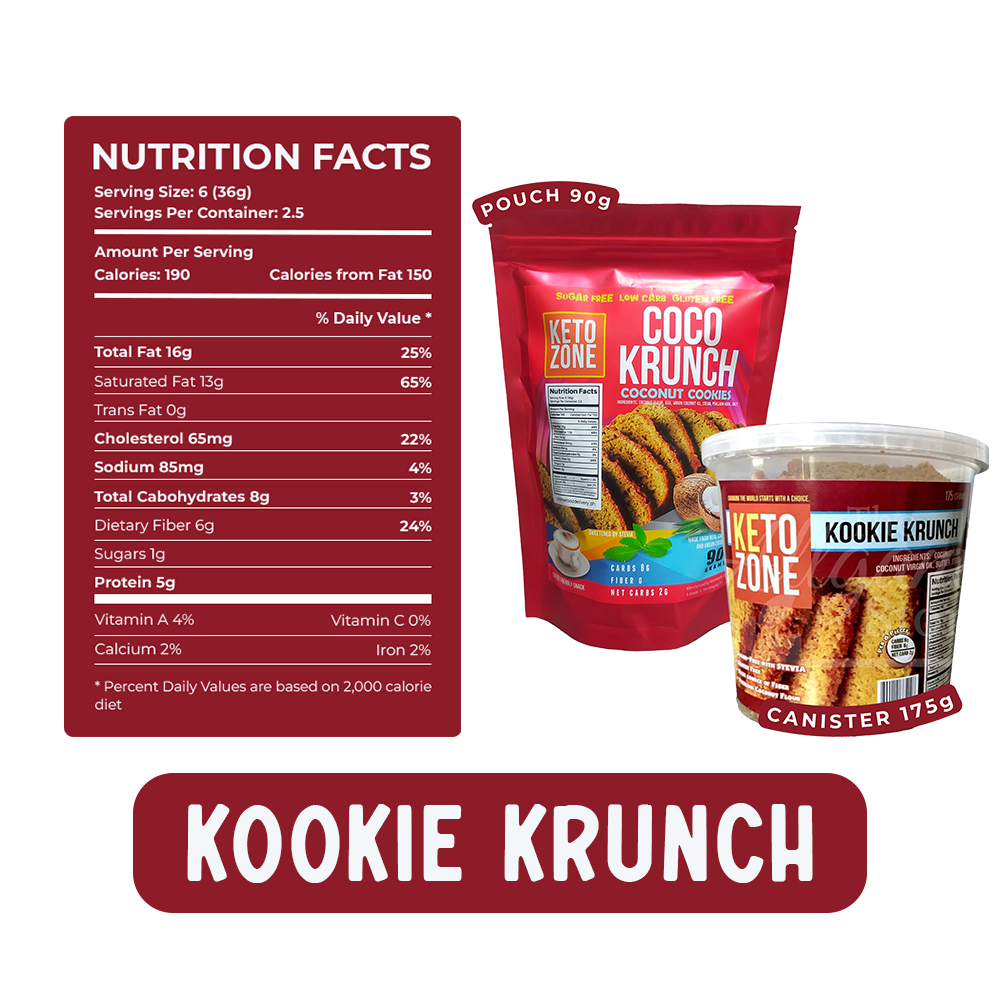 Kookie Krunch Coconut Cookies