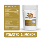 Premium Roasted Almond Nuts (Unsalted)