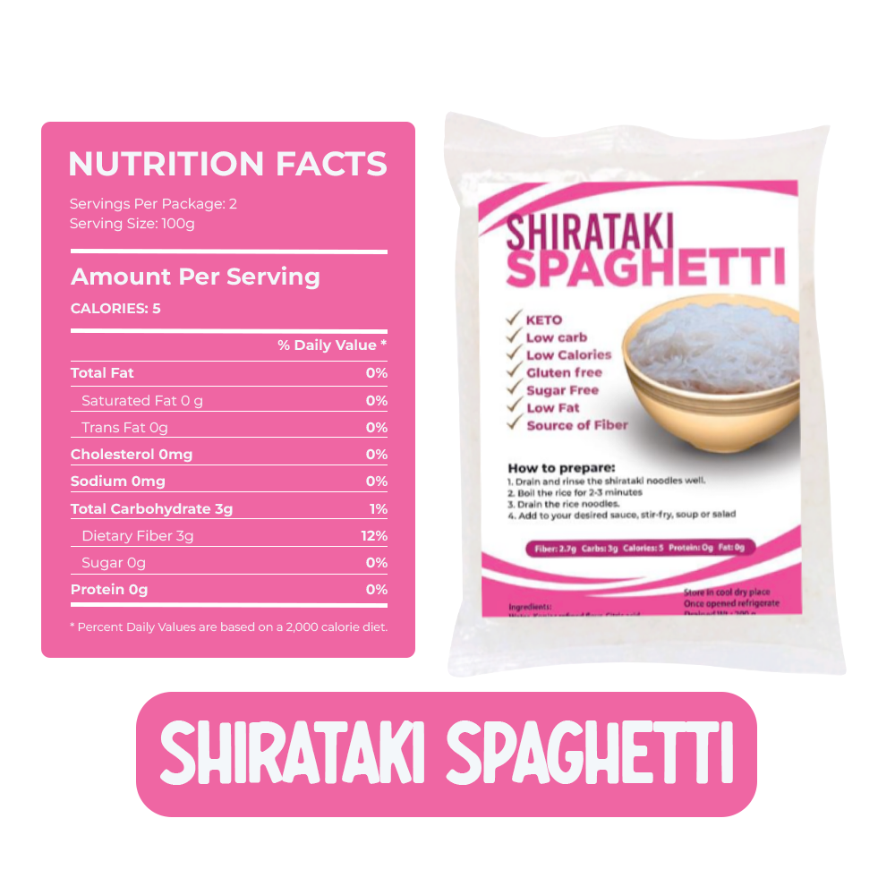 Shirataki Spaghetti 200g (Konjac)
