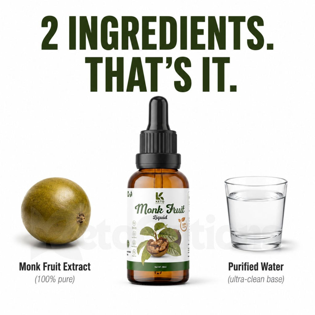 Monkfruit - Zero Sugar Sweetener (30ml)