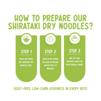 Dry Shirataki Noodles (80g) (Konjac)
