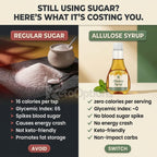 Allulose Syrup - Zero Calorie Sweetener (326g)