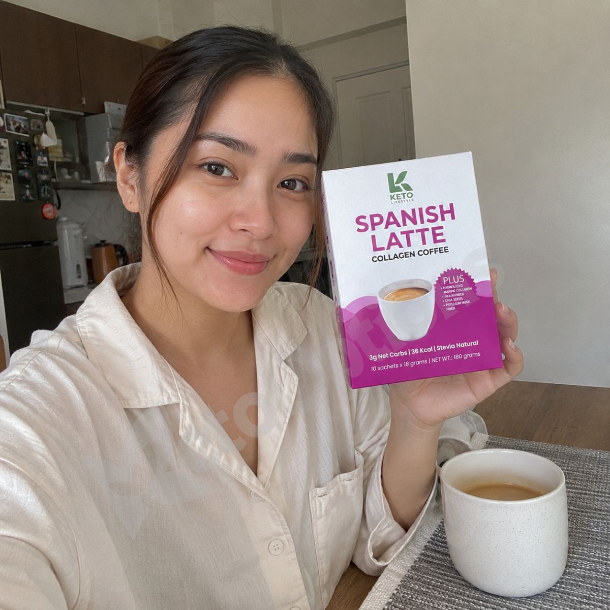 Keto Spanish Latte w/ Collagen & Sugar-Free (10 sachets)