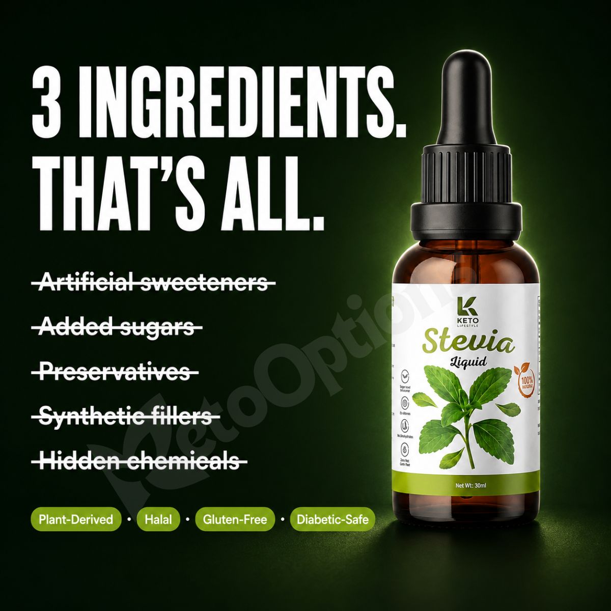 Stevia Drop - Zero Sugar Sweetener (30ml)