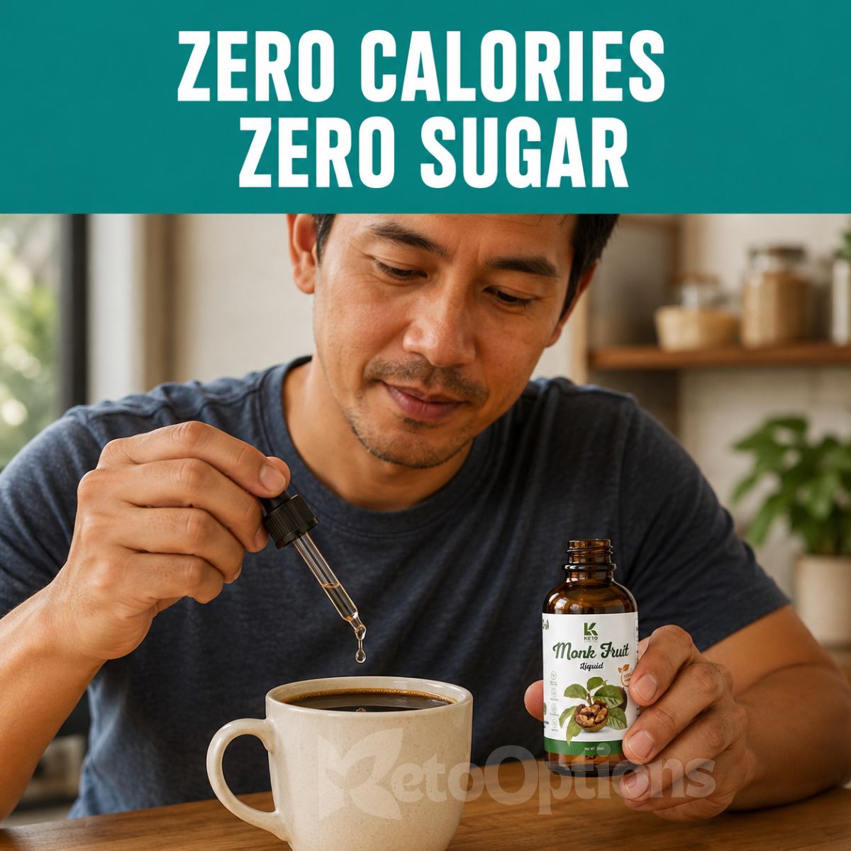 Monkfruit - Zero Sugar Sweetener (30ml)