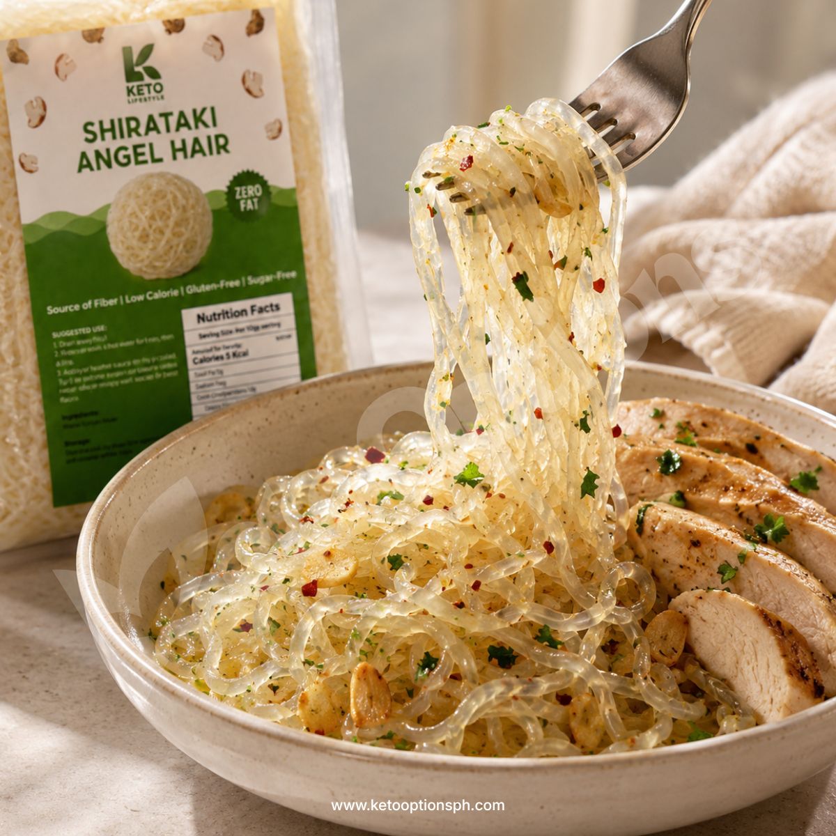 Shirataki Angel Hair 200g (Konjac)