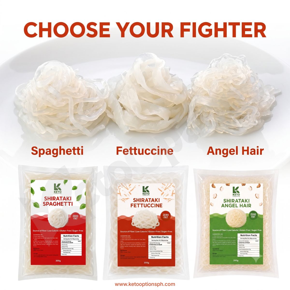 Shirataki Fettuccine 200g (Konjac)