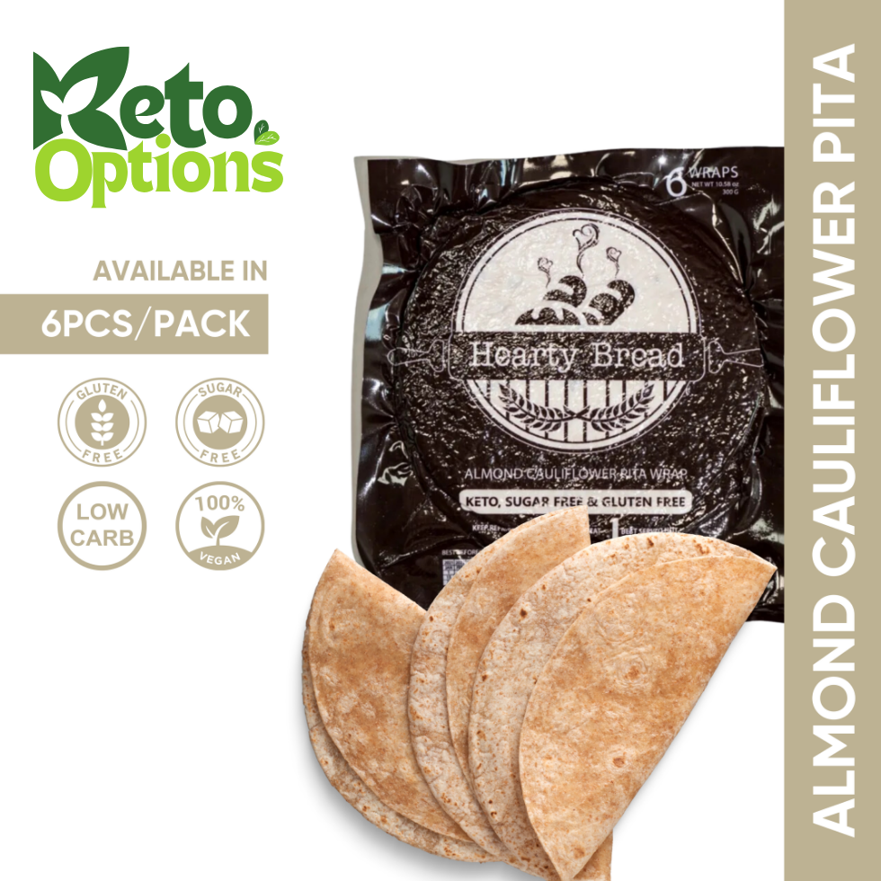 Almond Cauliflower Pita Wrap 6pcs/Pack