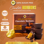 Chocolate Peanut Butter Bonbons (4pcs individually wrapped 70grms)