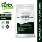Brown/White MonkFruit Erythritol Blend Sweetener