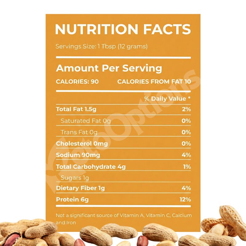 Creamy Peanut Butter (Sugar-Free)