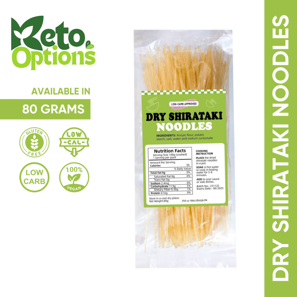 Dry Shirataki Noodles (80g) (Konjac)