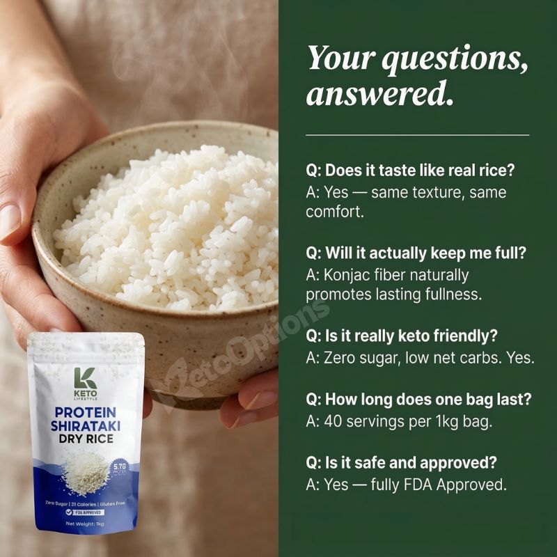 Protein Shirataki Dry Rice