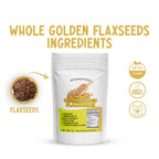 Organic Whole Golden Flaxseeds