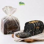 Charcoal Cheesy Almond Loaf 600g