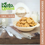 Almond Chocolate Chips Cookies 12pcs